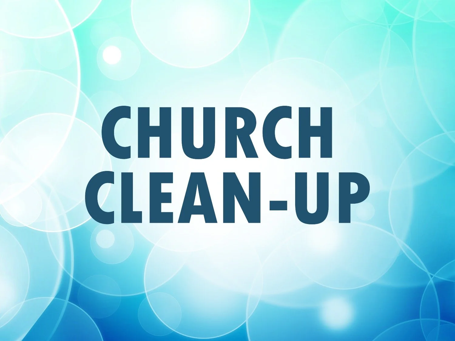 Church Clean-Up