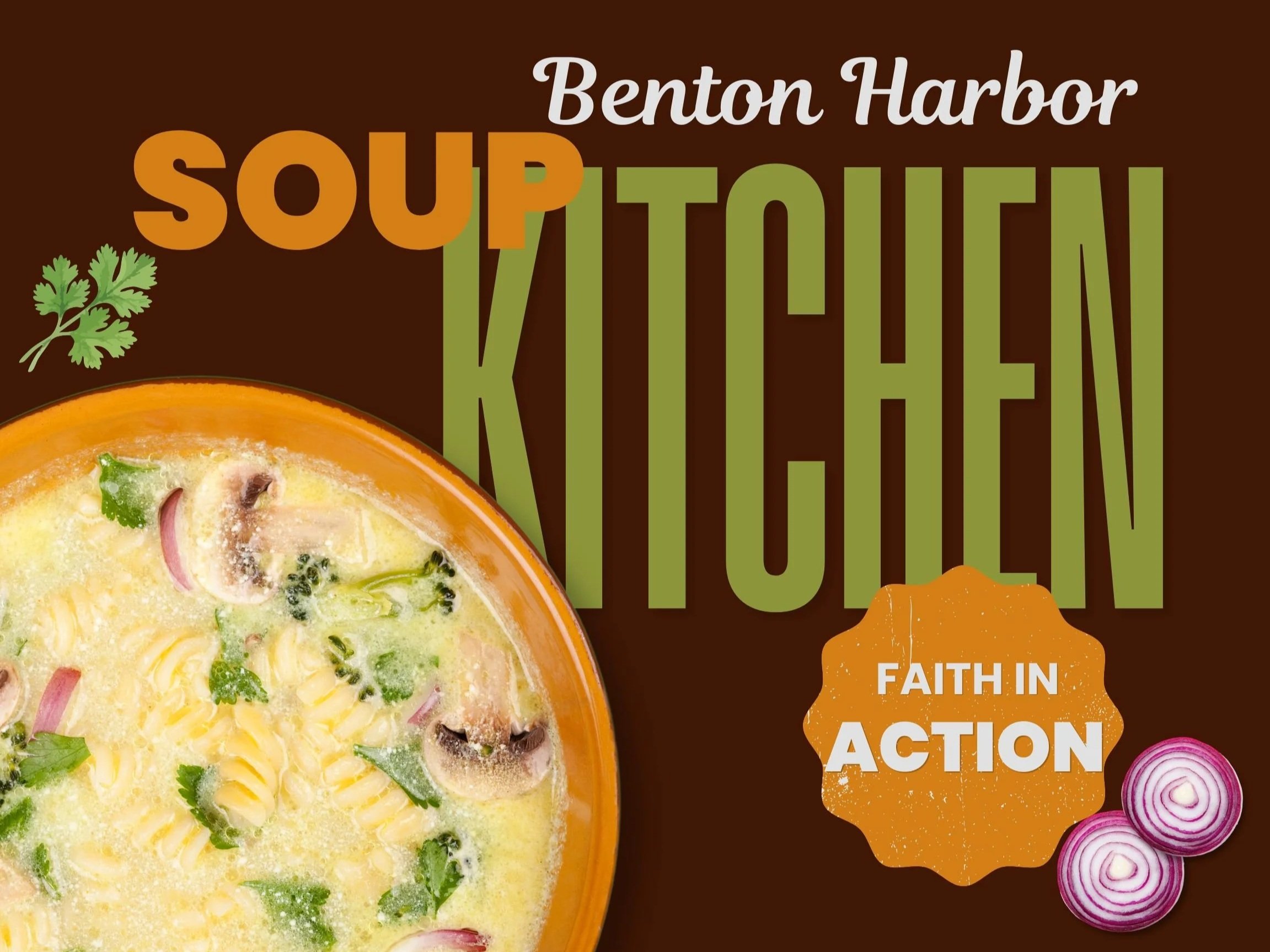 SATURDAY AT THE SOUP KITCHEN 
