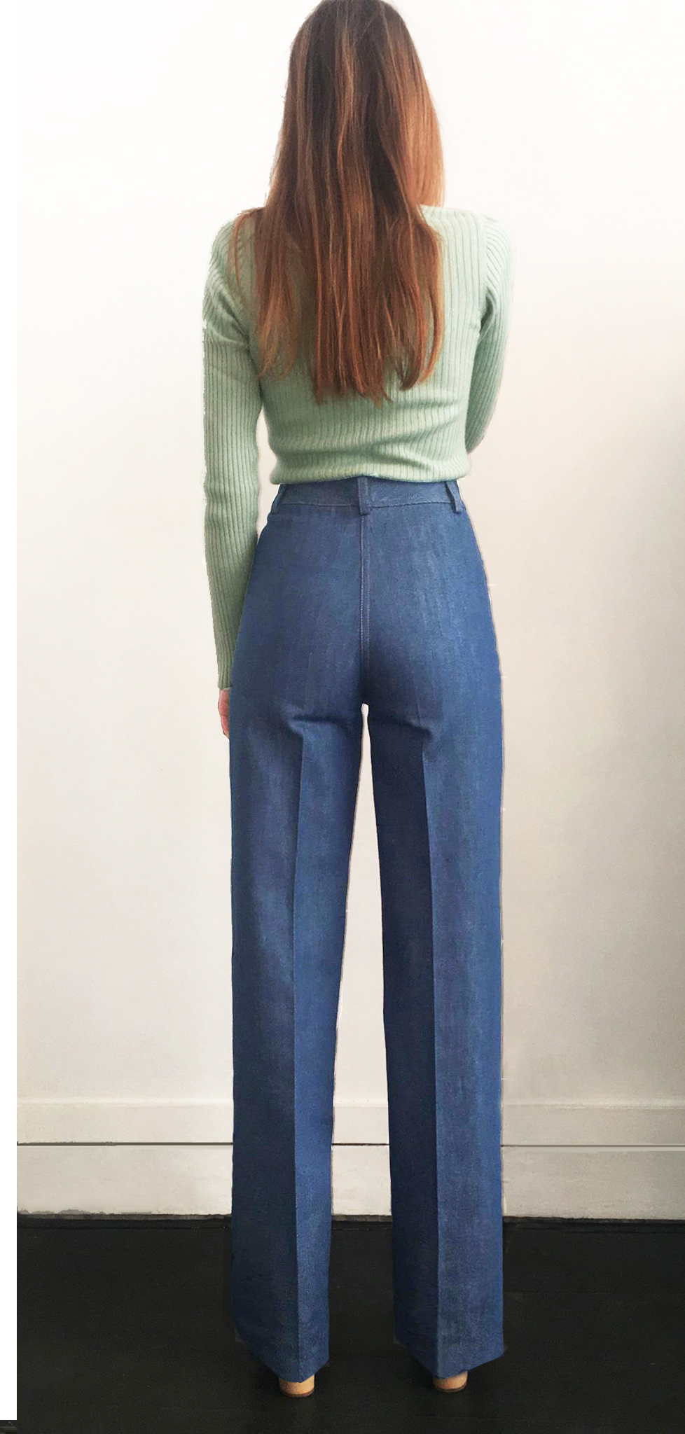 Jean JEANNE denim blue (Pre-order )delivery for some size end of March