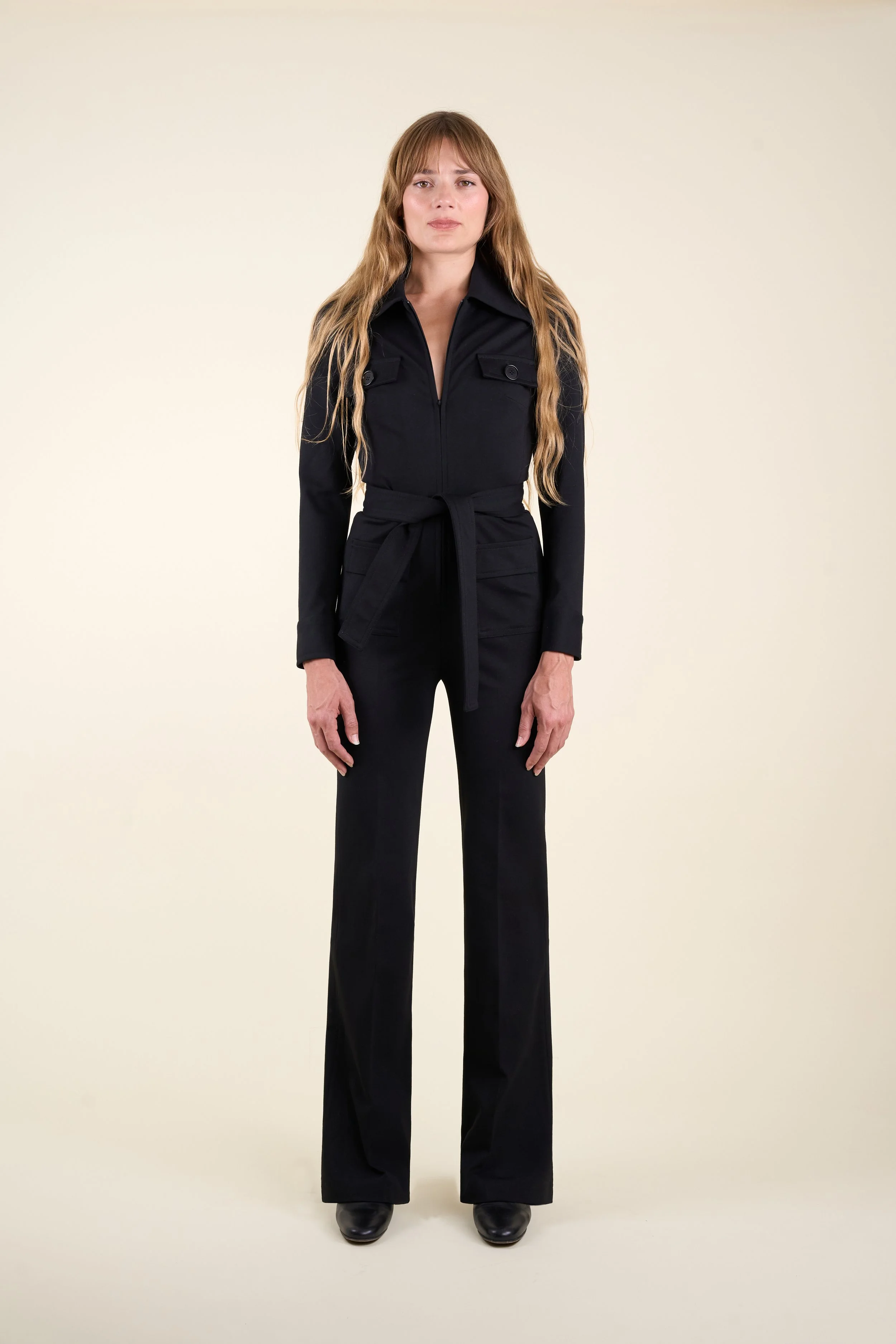 Combinaison pantalon jersey noir dvt .jpg (copie)