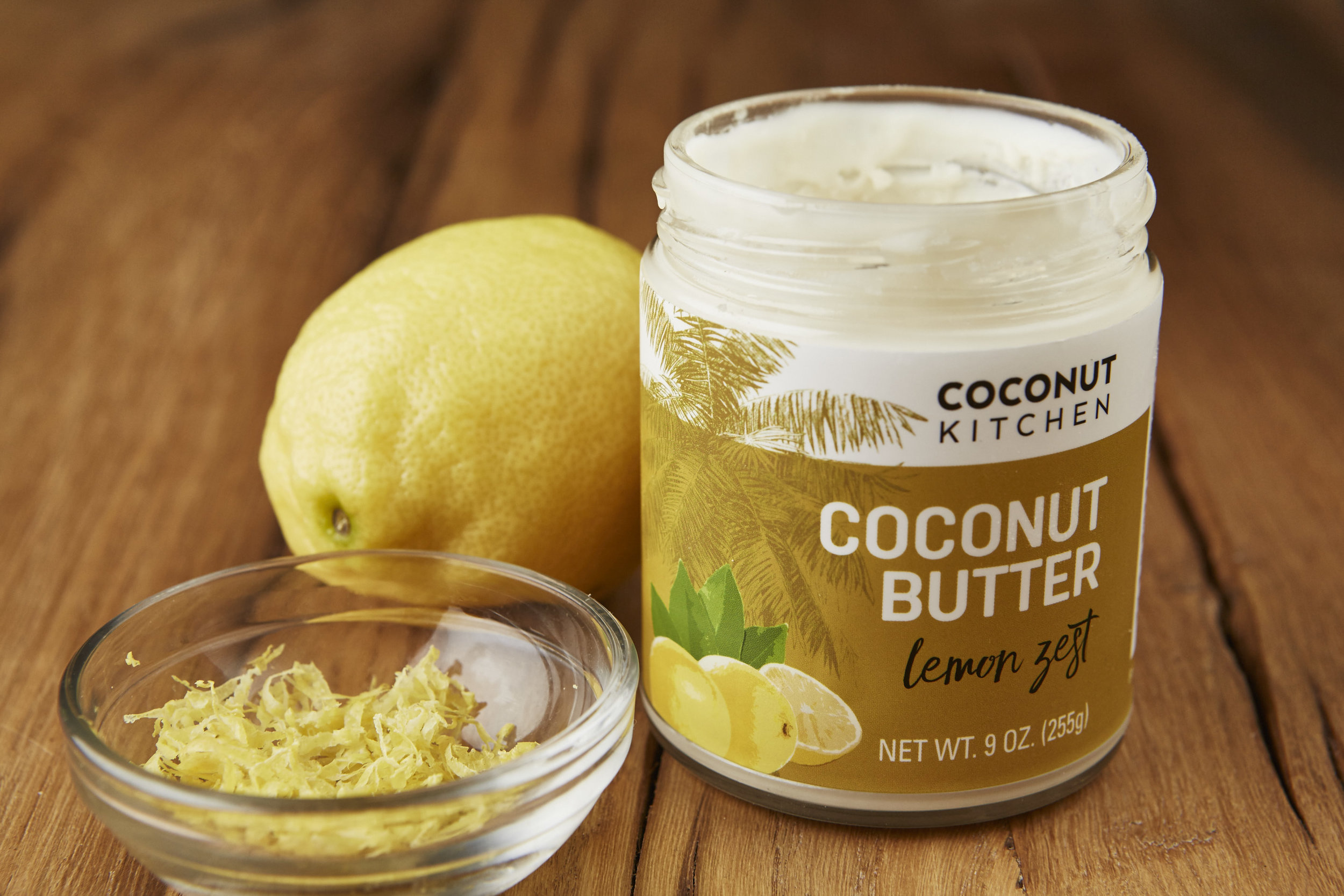 Lemon Zest coconut butter