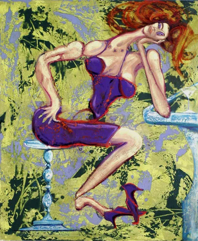 Oil on Canvas 65X54 Inches