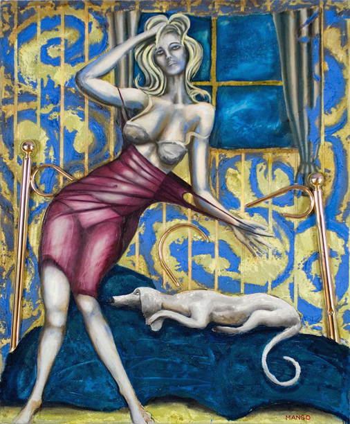 Oil on Canvas 65 X 54 Inches