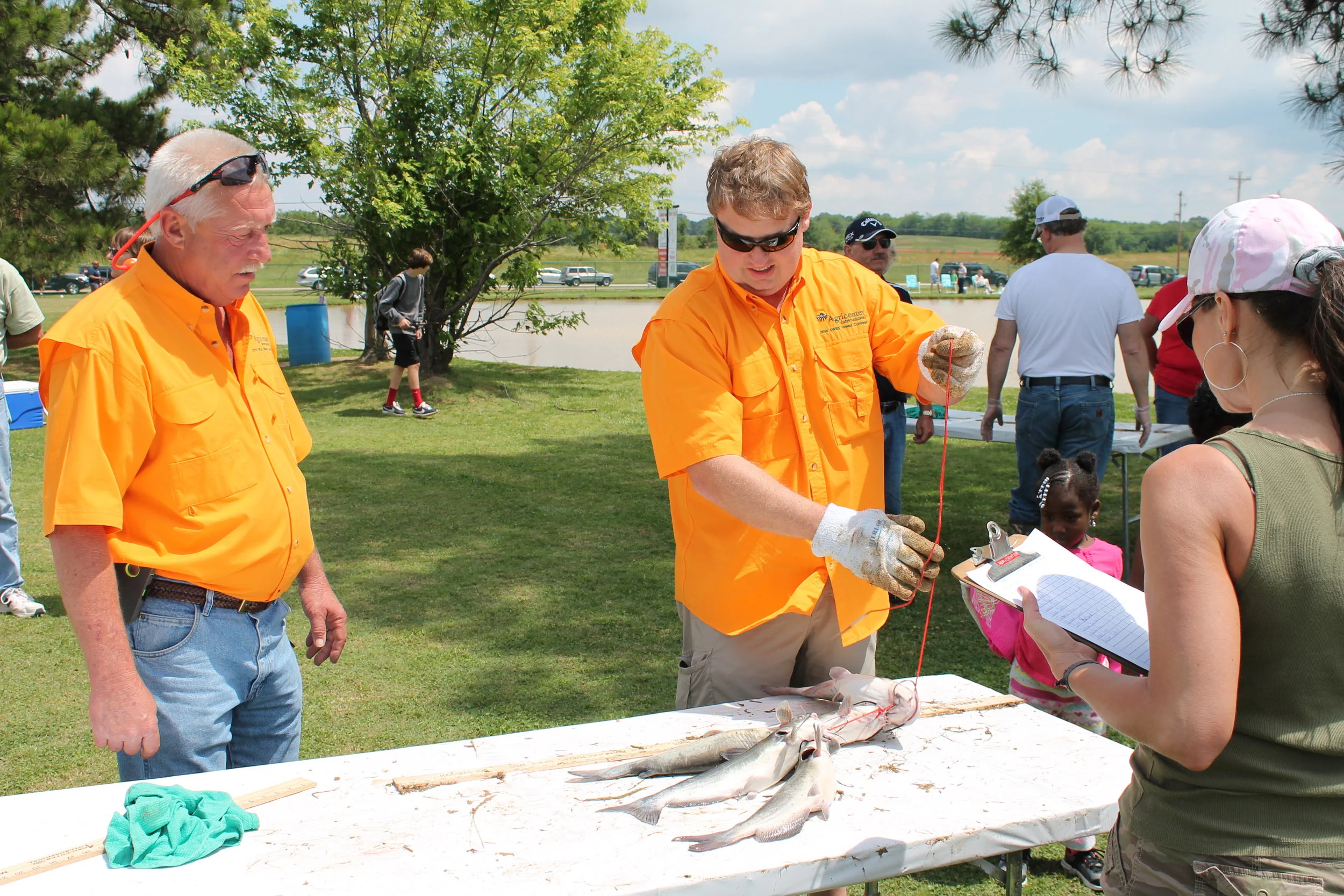 Fishing rodeo volunteers. Something for everyone!