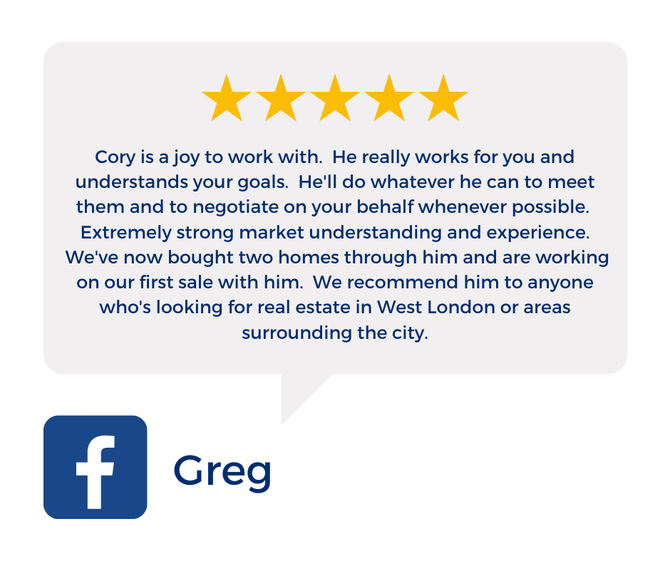 Cory is a joy to work with. He really works for you and understands your goals. He'll do whatever he can to meet them and to negotiate on your behalf whenever possible. Extremely strong market understanding and experience. We've now bought two homes