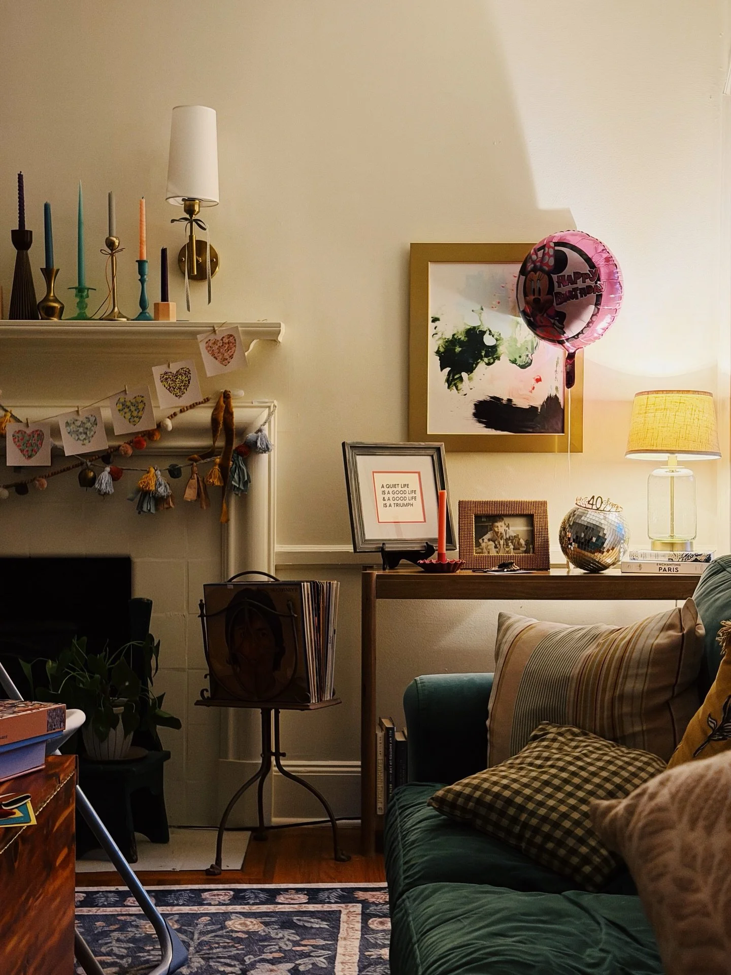 February was turning 40 and hearing Isaac belly laugh for the first time. It was trips to Atlanta and Montgomery and our new Friday morning music class. There were fresh flowers and a couple of open houses just for kicks and giggles, then putting out