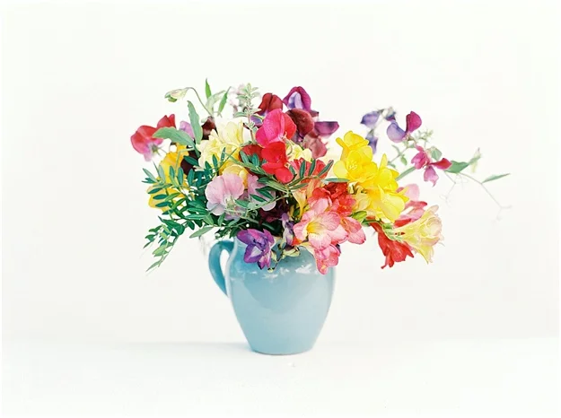organic flowers wedding