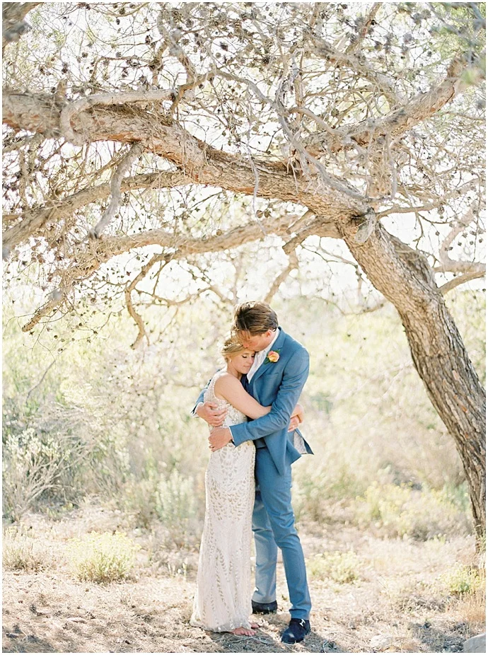Clifftop ceremony wedding