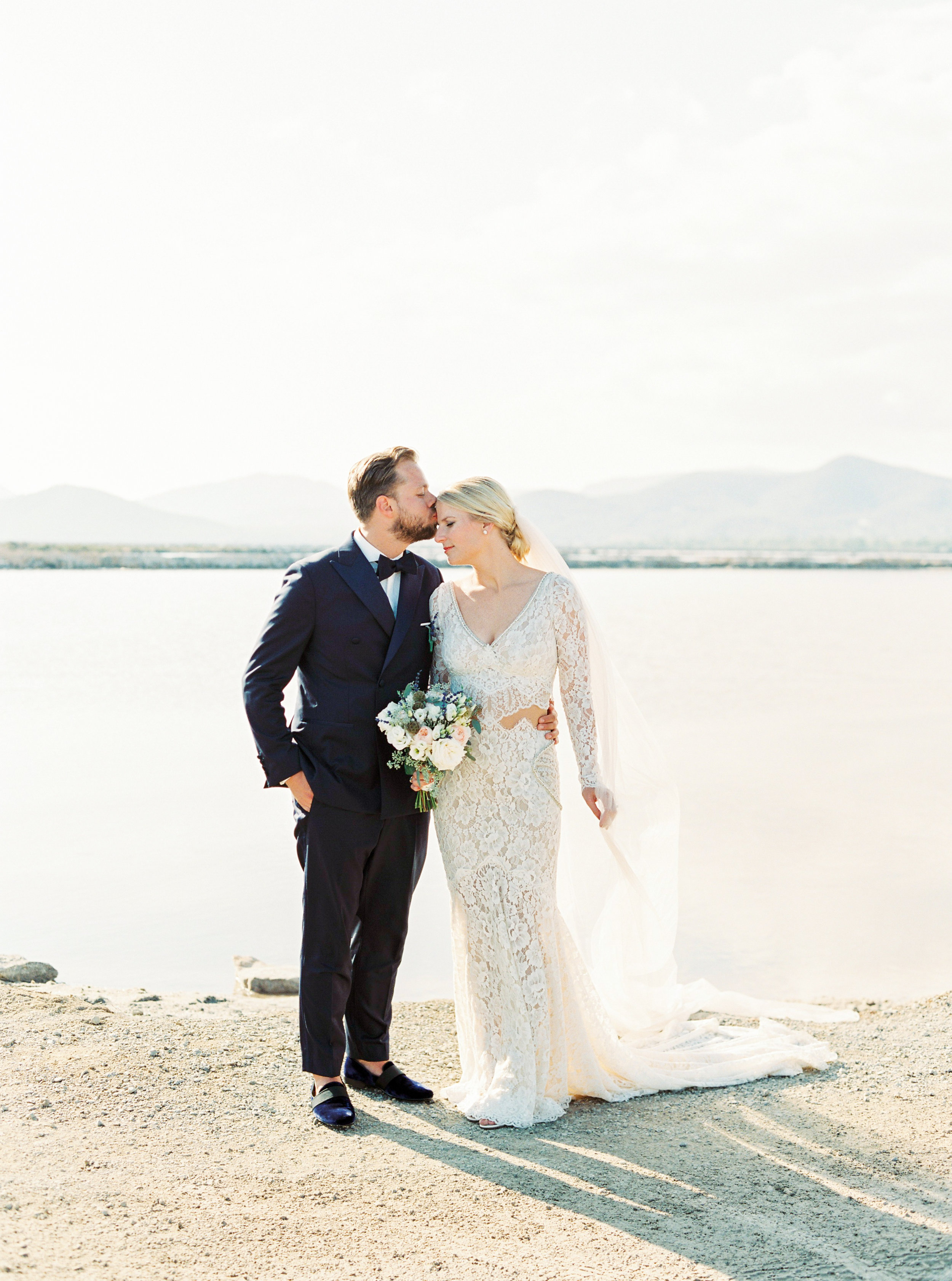 Ibiza Luxury Wedding Stylish Bride and Groom