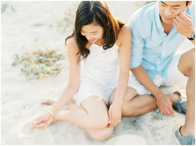 Mallorca Beach Engagement Session NY couple