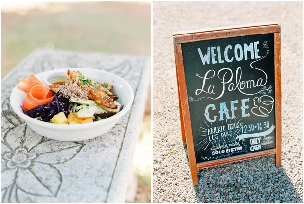 La Paloma Cafe Ibiza salad fresh food