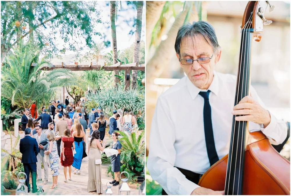 Elegant outdoor jewish wedding Ibiza