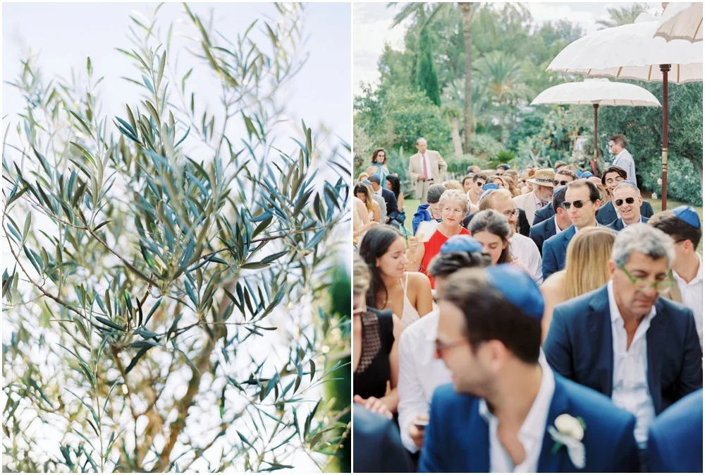 Elegant outdoor jewish wedding Ibiza