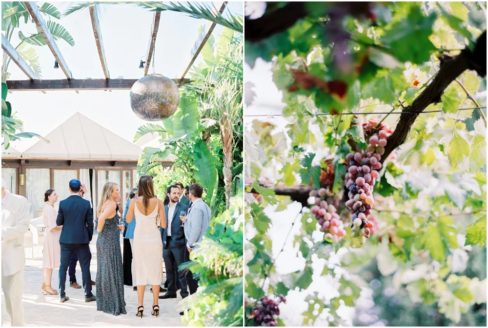 Elegant outdoor jewish wedding Ibiza