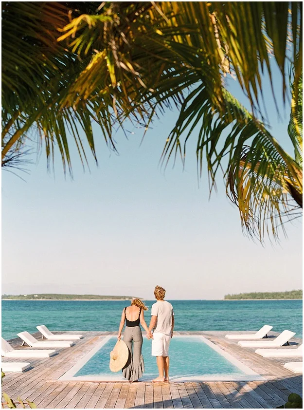 Harbour Island Fashion Marysia Swimwear Couple Session