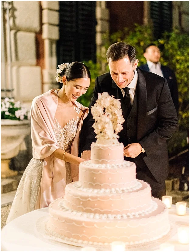 Portofino_Italy_Wedding_Cake_Cutting