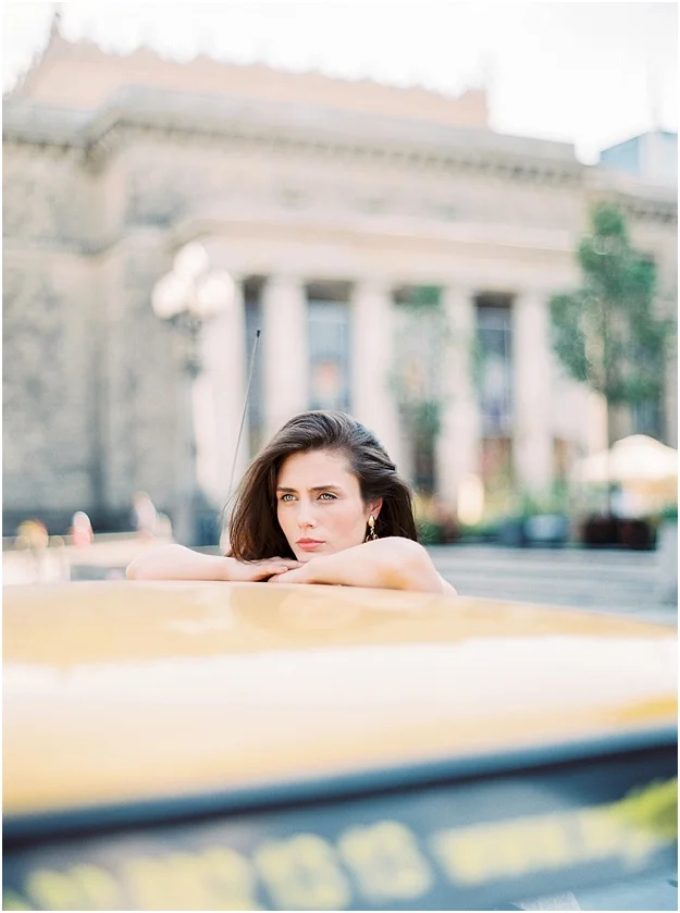 Warsaw Taxi Fashion Mango Models