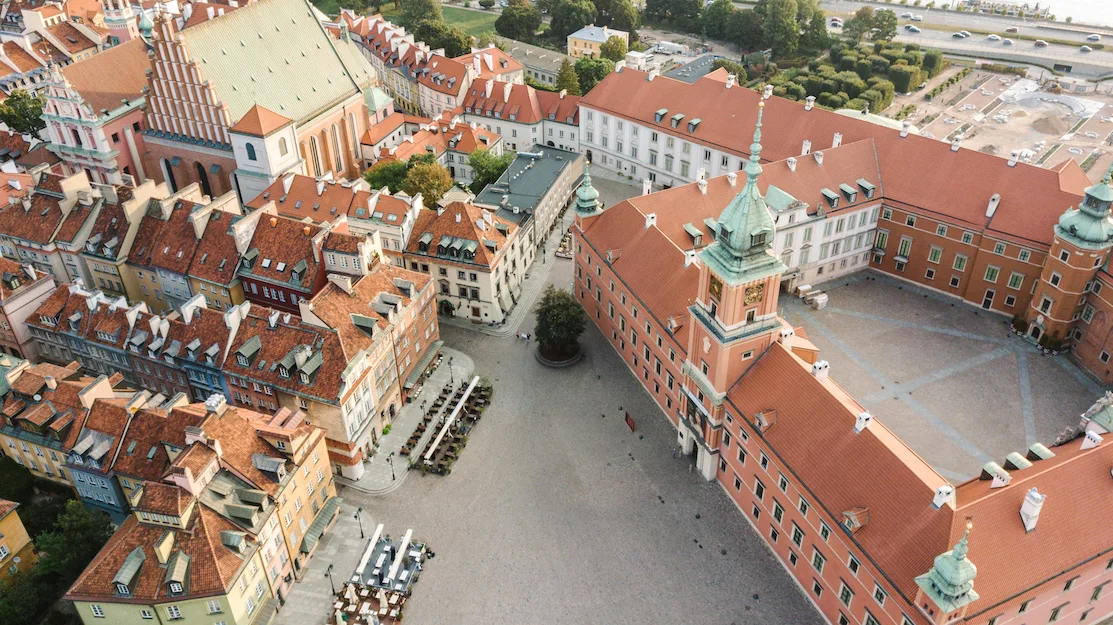 Warsaw Poland Conde Nast Traveller UK best cities in Europe