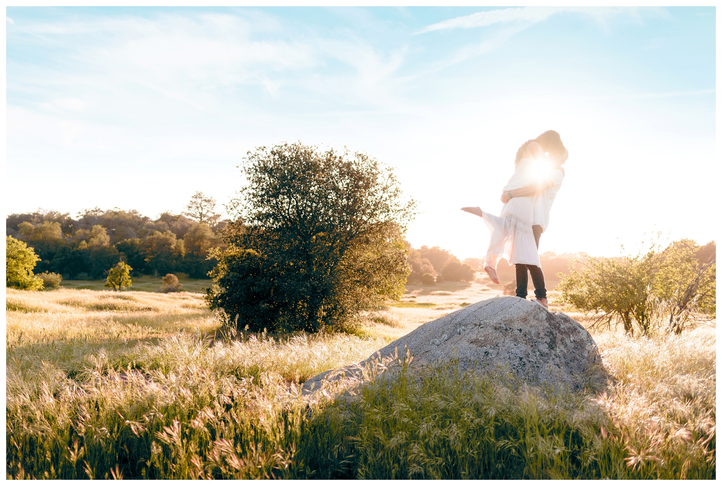 Be Still Photography | Julian Engagement Portraits | Field | Golden Hour