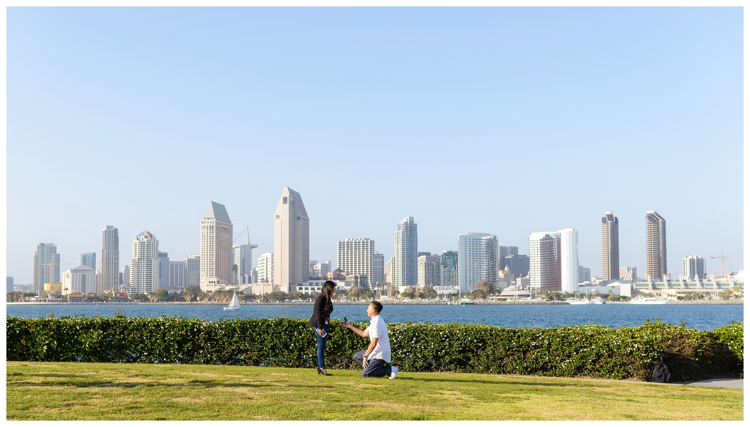 San Diego Proposal Photography | Ernie & Fiona Photography | Coronado Island | Centennial Park