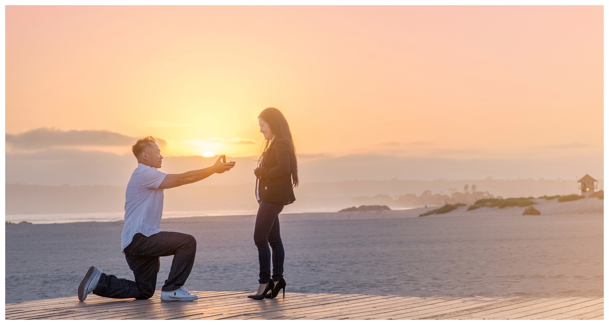 San Diego Proposal Photography | Ernie & Fiona Photography | Coronado Island 