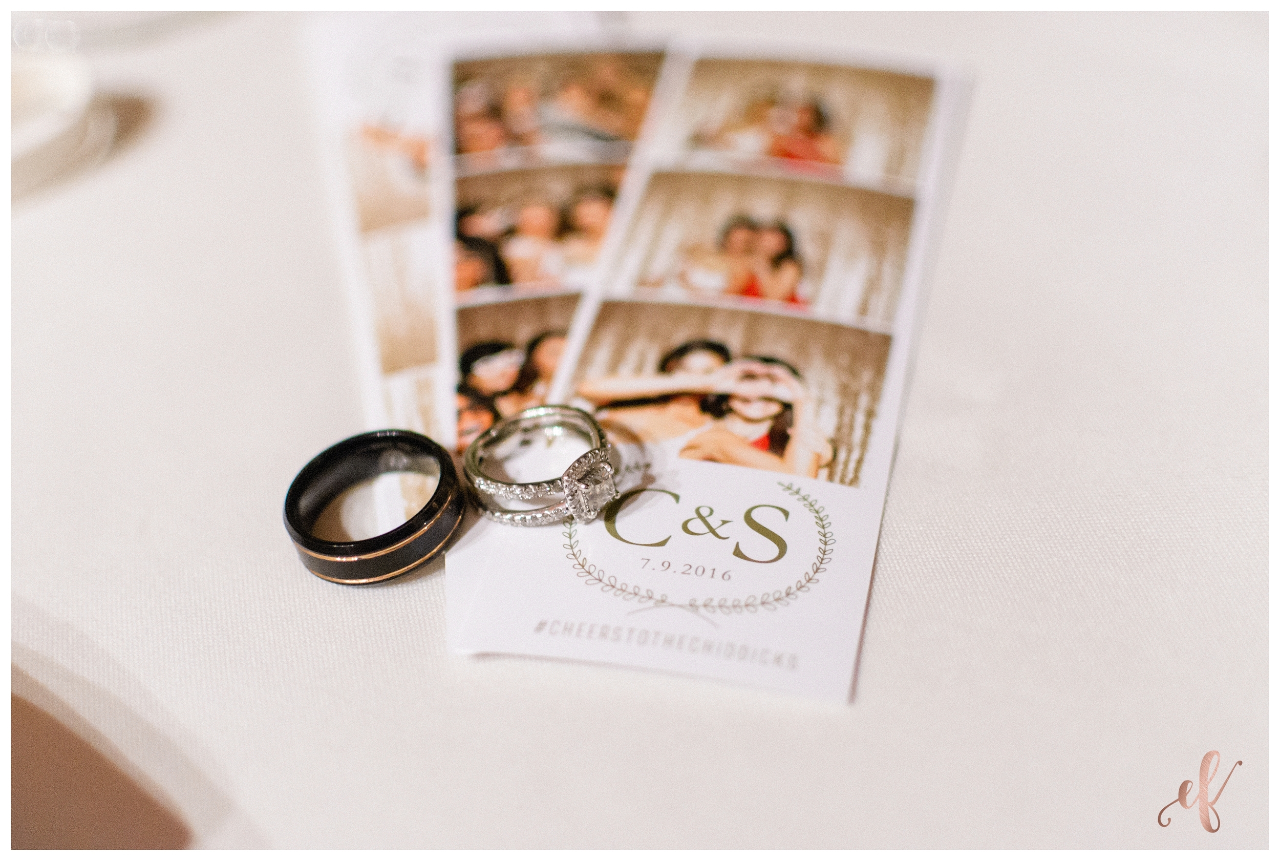 San Diego Wedding Photographer | Ernie & Fiona Photography | Rings | Photo Booth