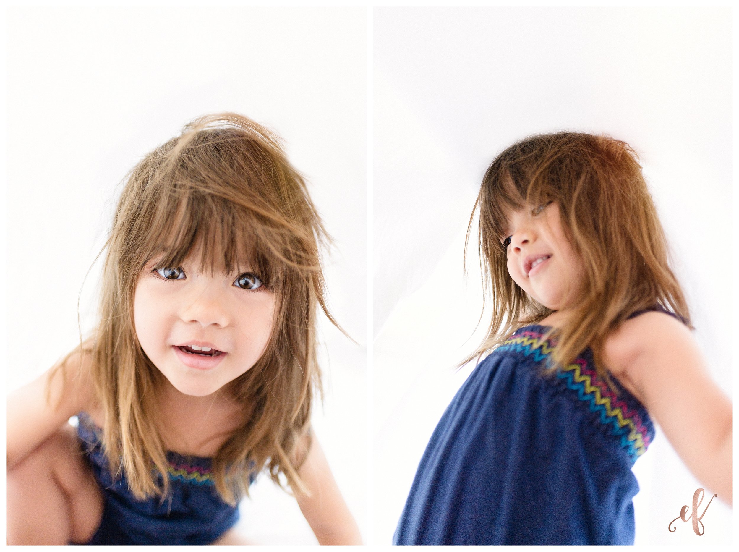 San Diego Portrait Photography | Family | Kids | White Bed Sheet