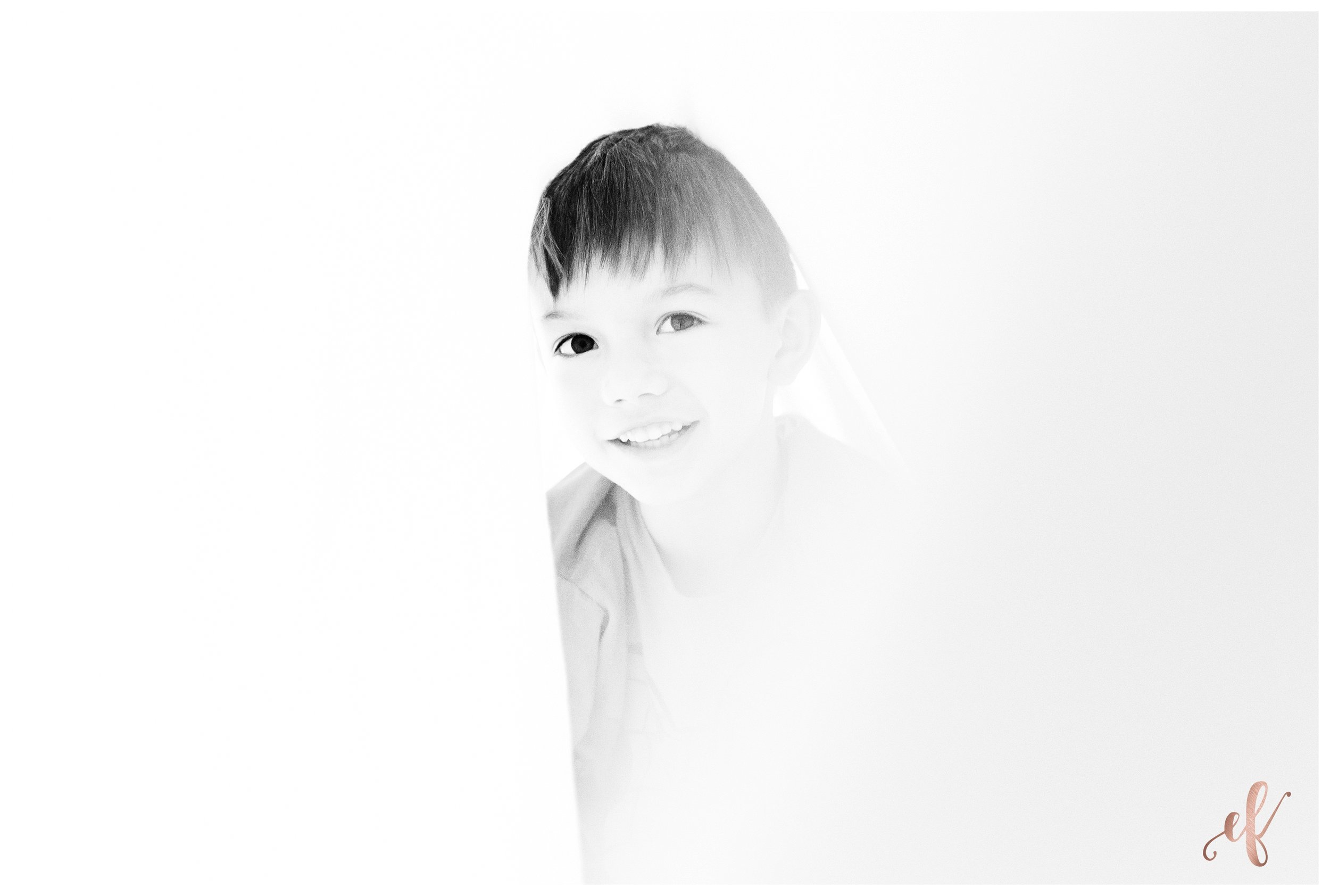 San Diego Portrait Photography | Family | Kids | White Bed Sheet