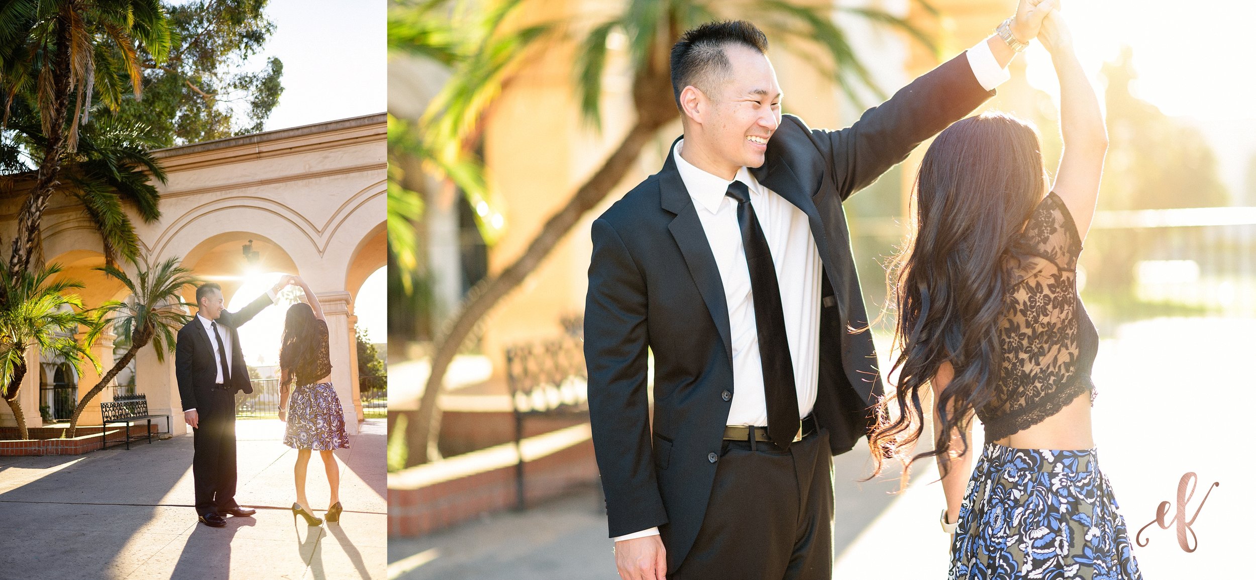 Balboa Park Engagement Photography | San Diego Portrait Photography 