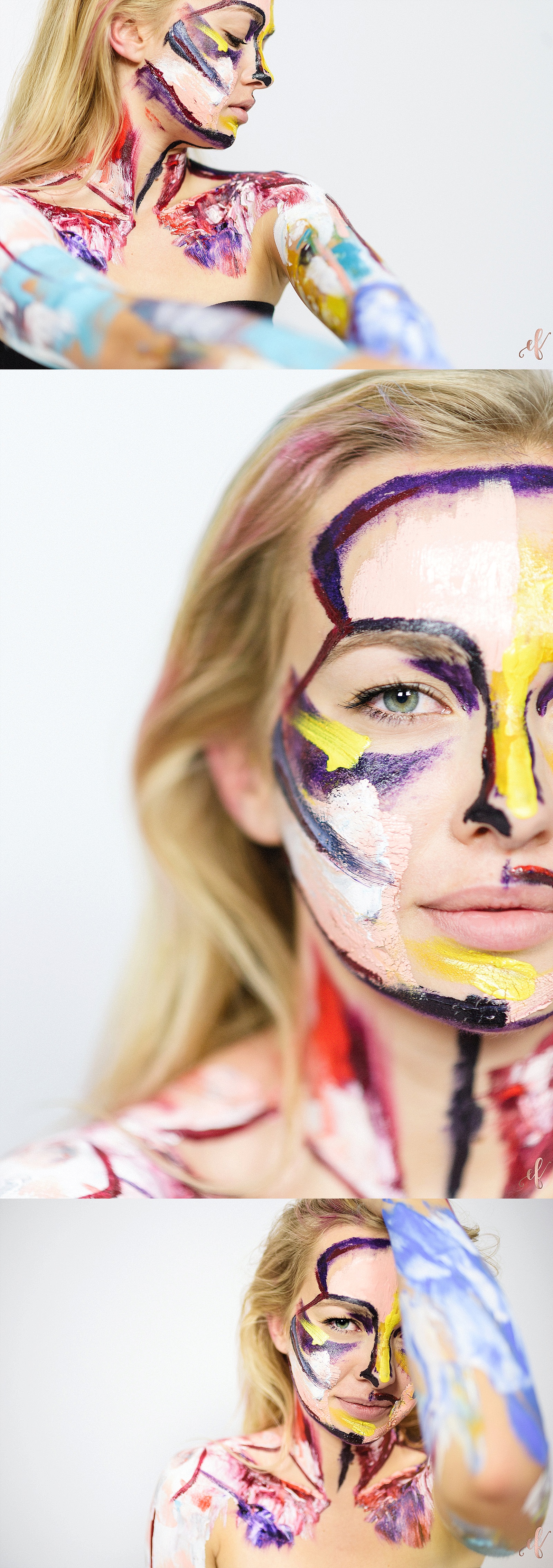 San Diego Portrait Photographer | Paint | Human Canvas