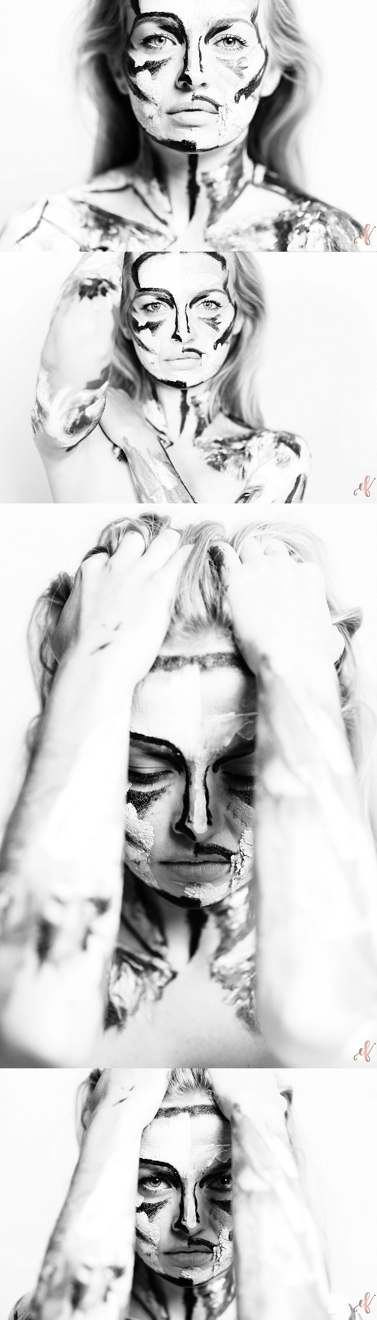 Paint Portraits | Human Canvas | Ernie & Fiona Photography