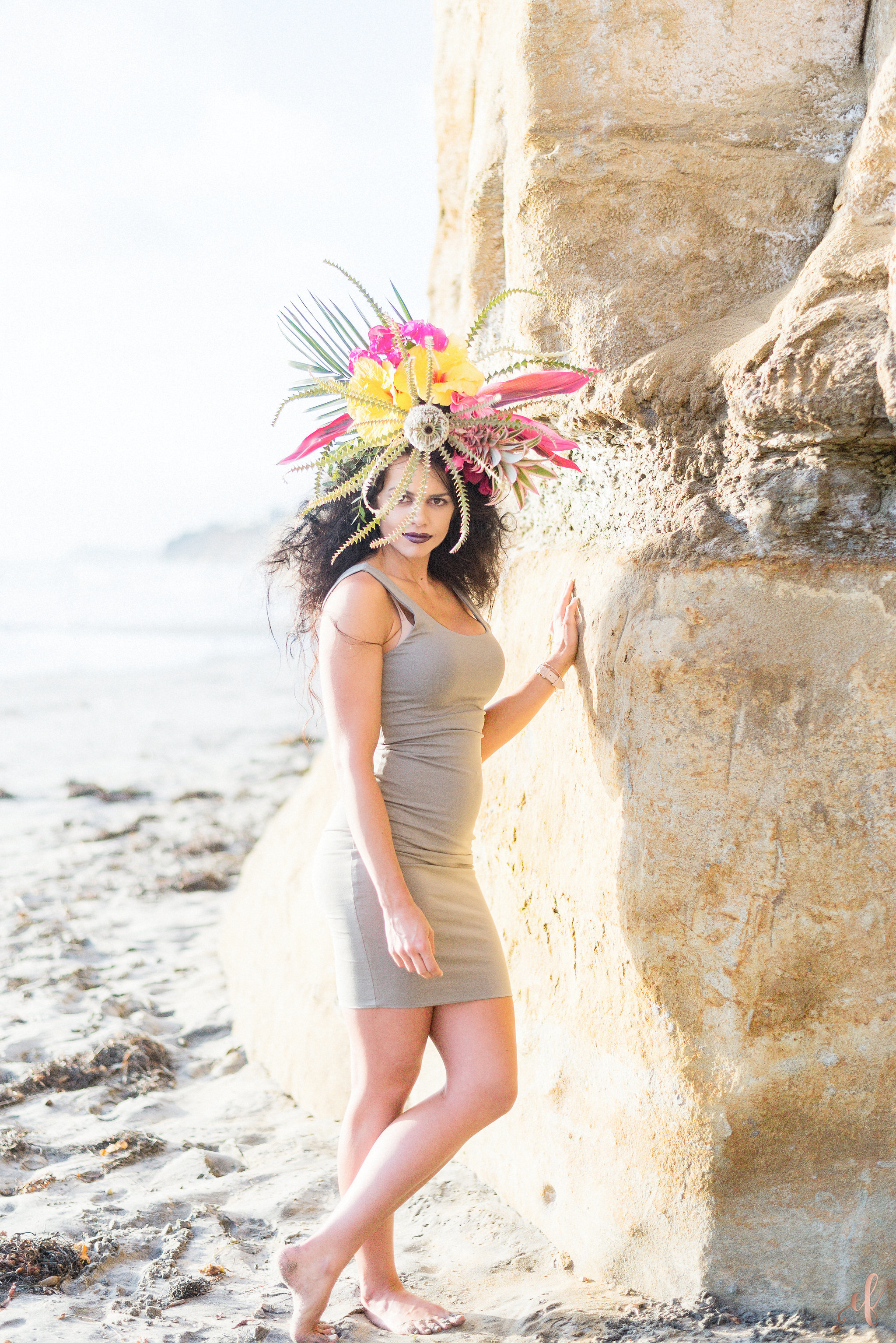 San Diego Portrait Photographer | Flower Crown | Ernie & Fiona | Rae Florae