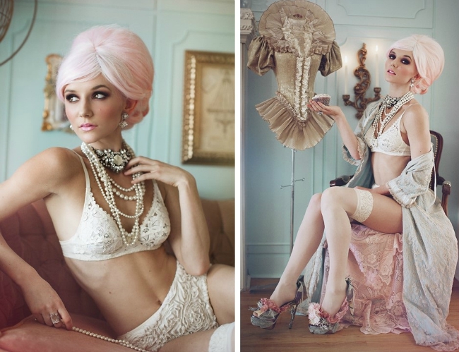 Marie Antoinette Styled Photoshoot