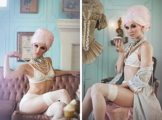 Marie Antoinette Styled Photoshoot