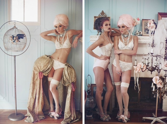 Marie Antoinette Styled Photoshoot