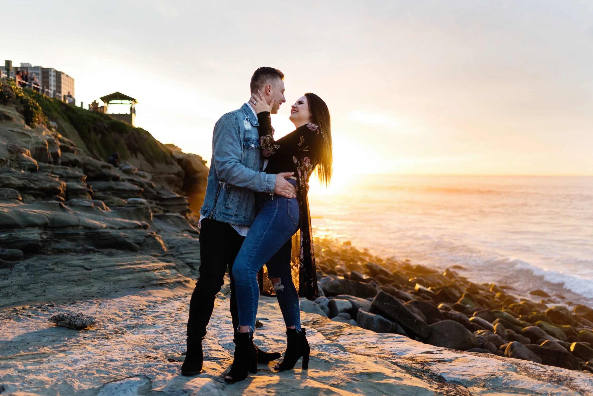 San Diego Proposal Photography | La Jolla | Alex + Paige