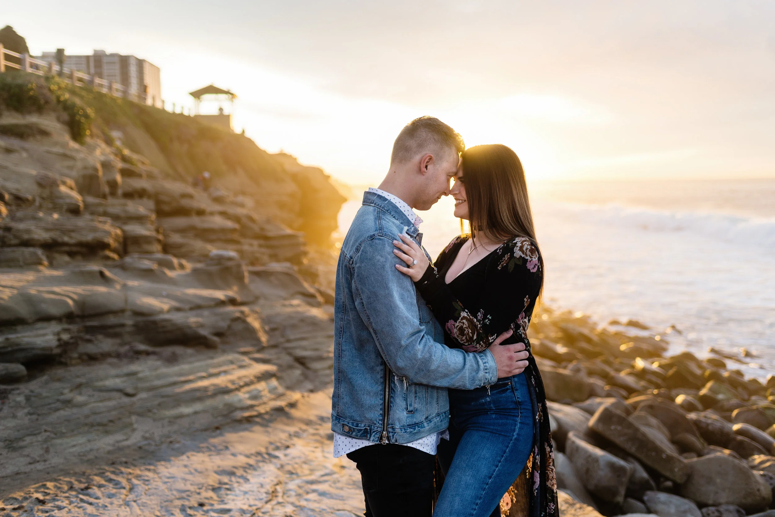 San Diego Proposal Photography | La Jolla | Alex + Paige