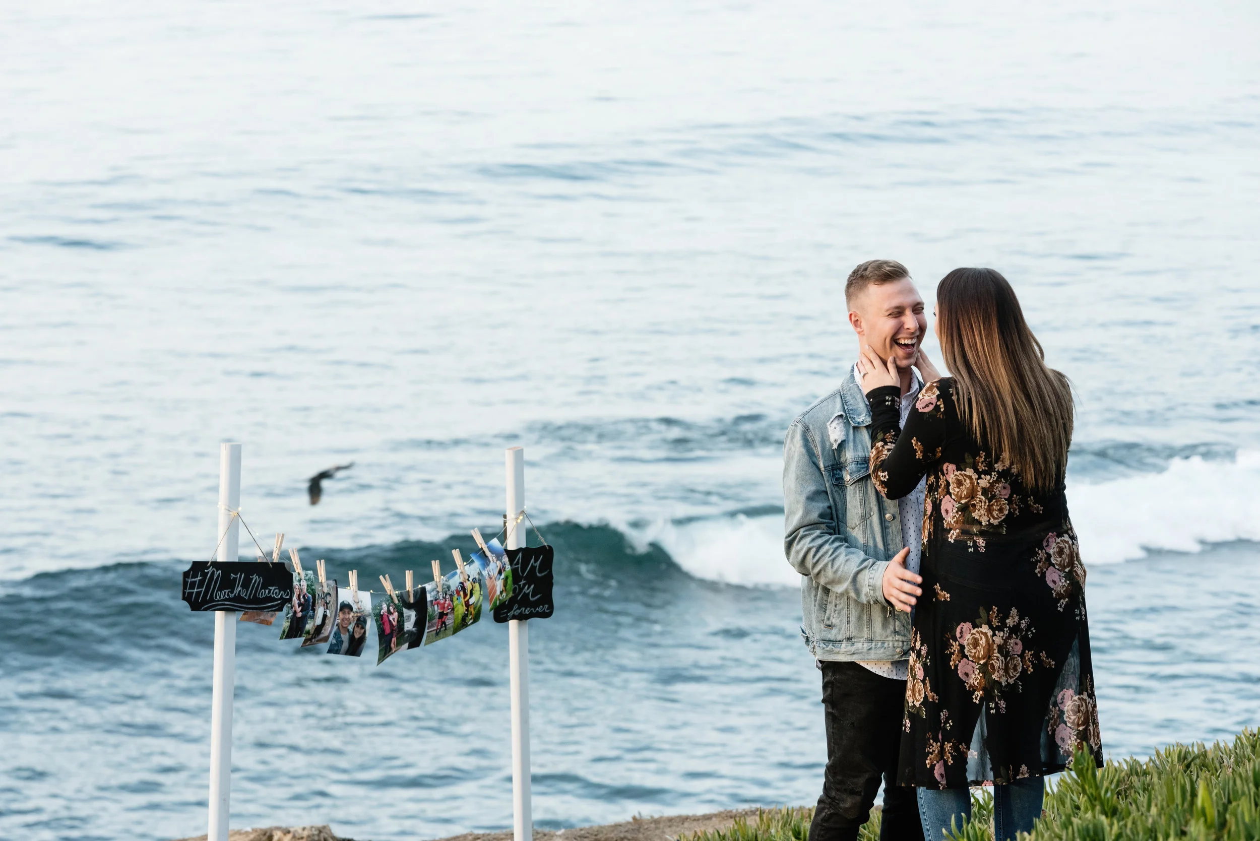 San Diego Proposal Photography | La Jolla | Alex + Paige