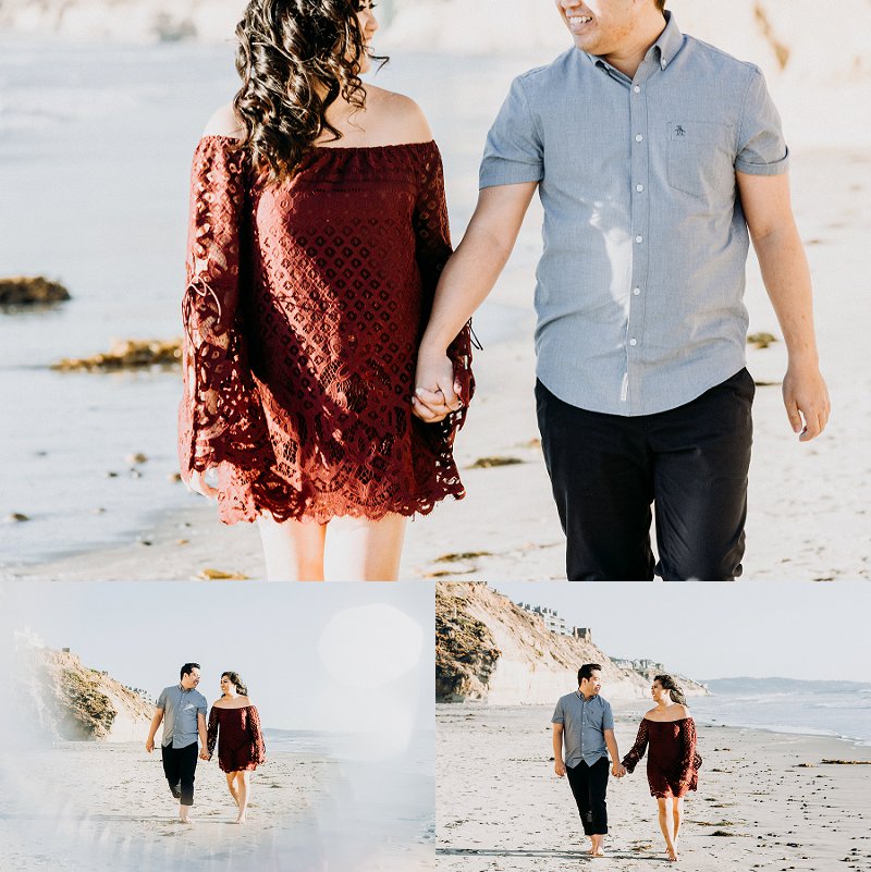 San Diego Engagement Photography  | Solana Beach | Fletcher Cove | Ernie & Fiona