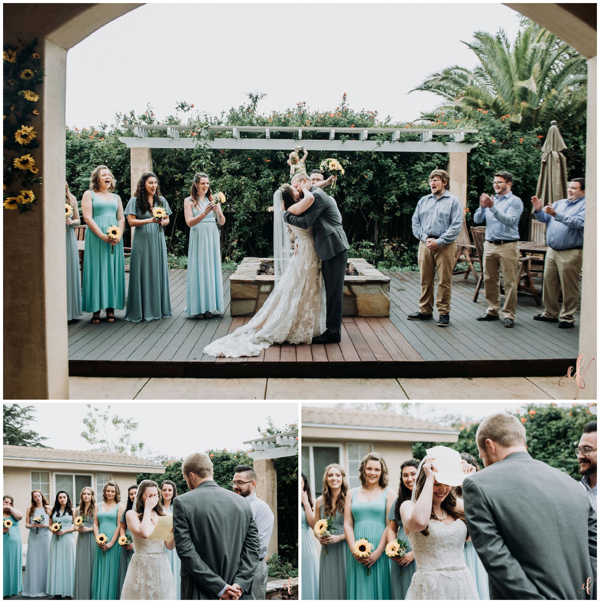 San Diego Wedding Photography | Encinitas | Backyard Wedding