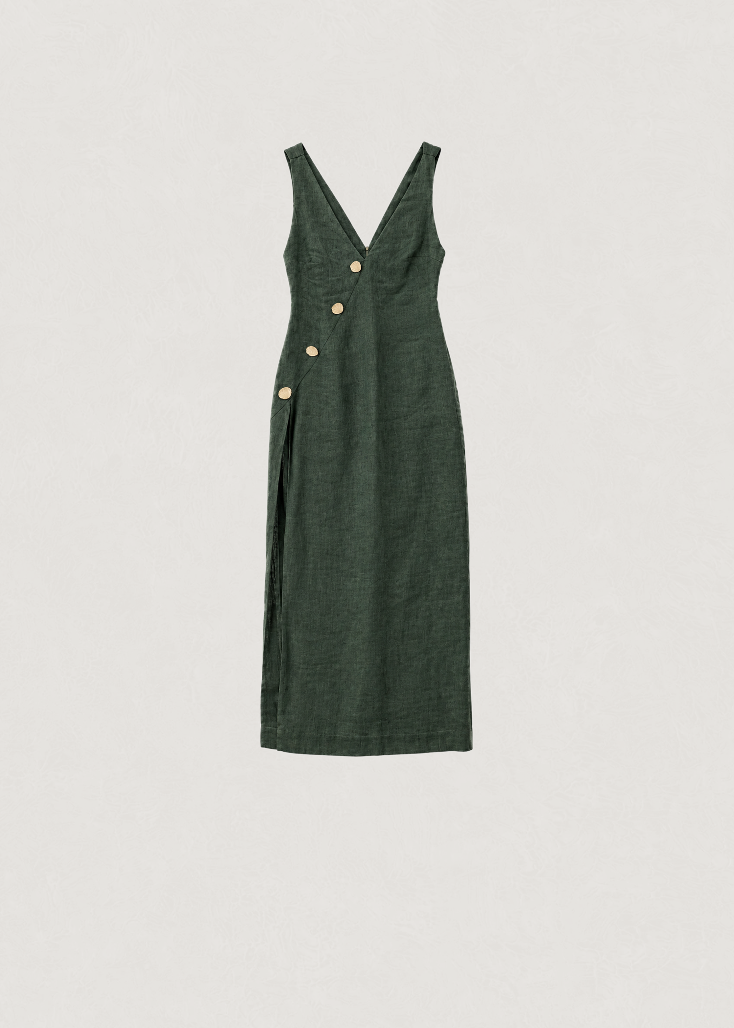 Baster Noir Linen Dress