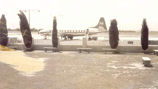 Peshawar Airport, 1960s.