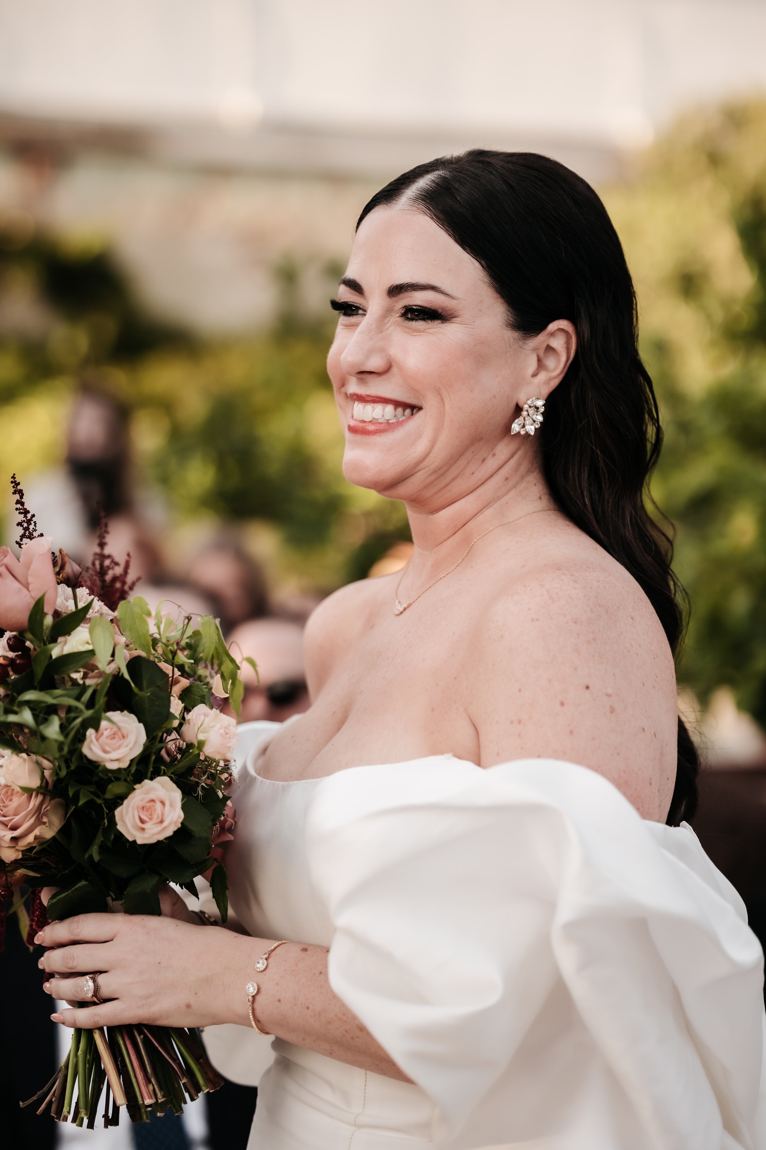 Florence wedding makeup and hair