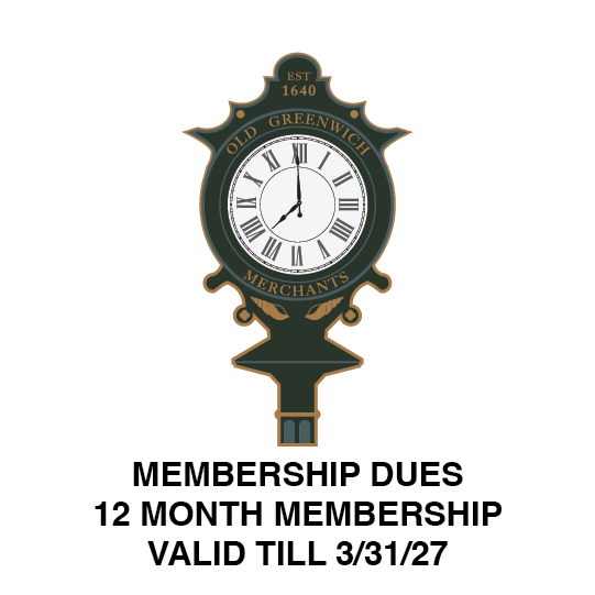 Old Greenwich Merchant Association Membership - 12 Months