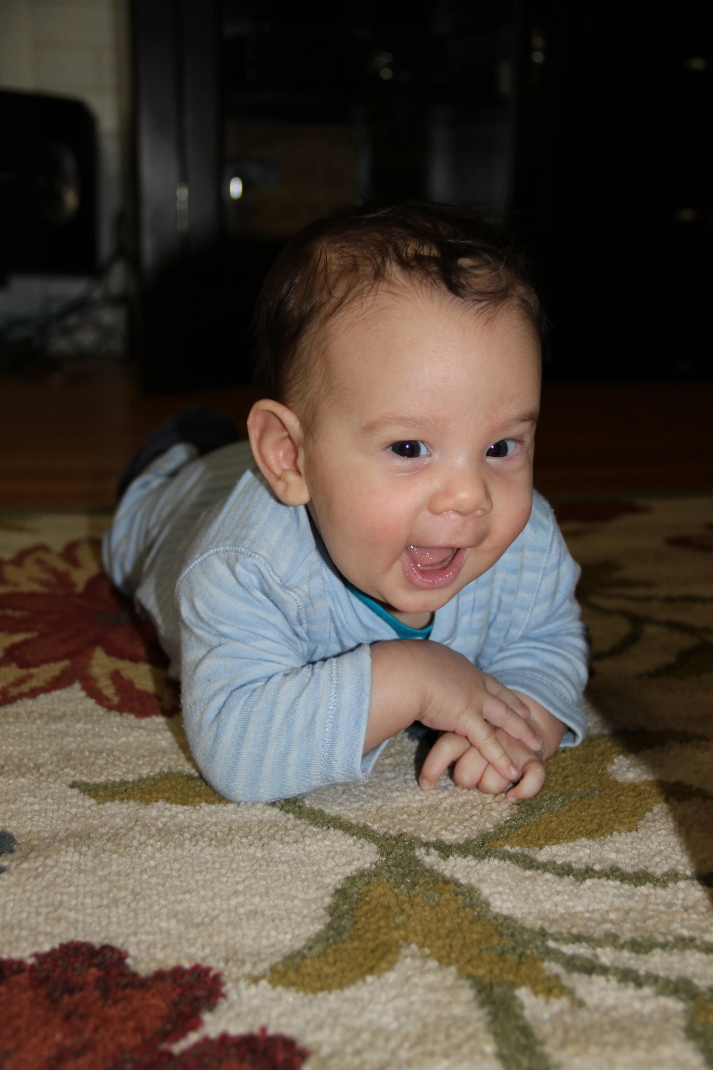 happy tummy time