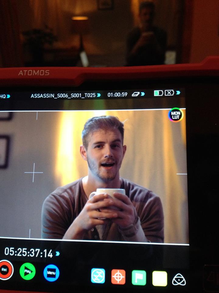 Frans Dam during a camera rehearsal 