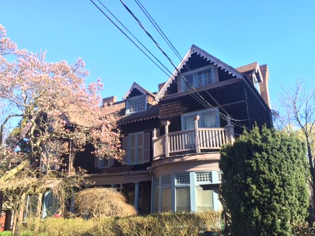 Magnolia House -- the Staten Island set for Charlie's home