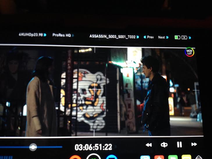 Camera rehearsal with Mikaela Feely-Lehmann and Ryan Wesen
