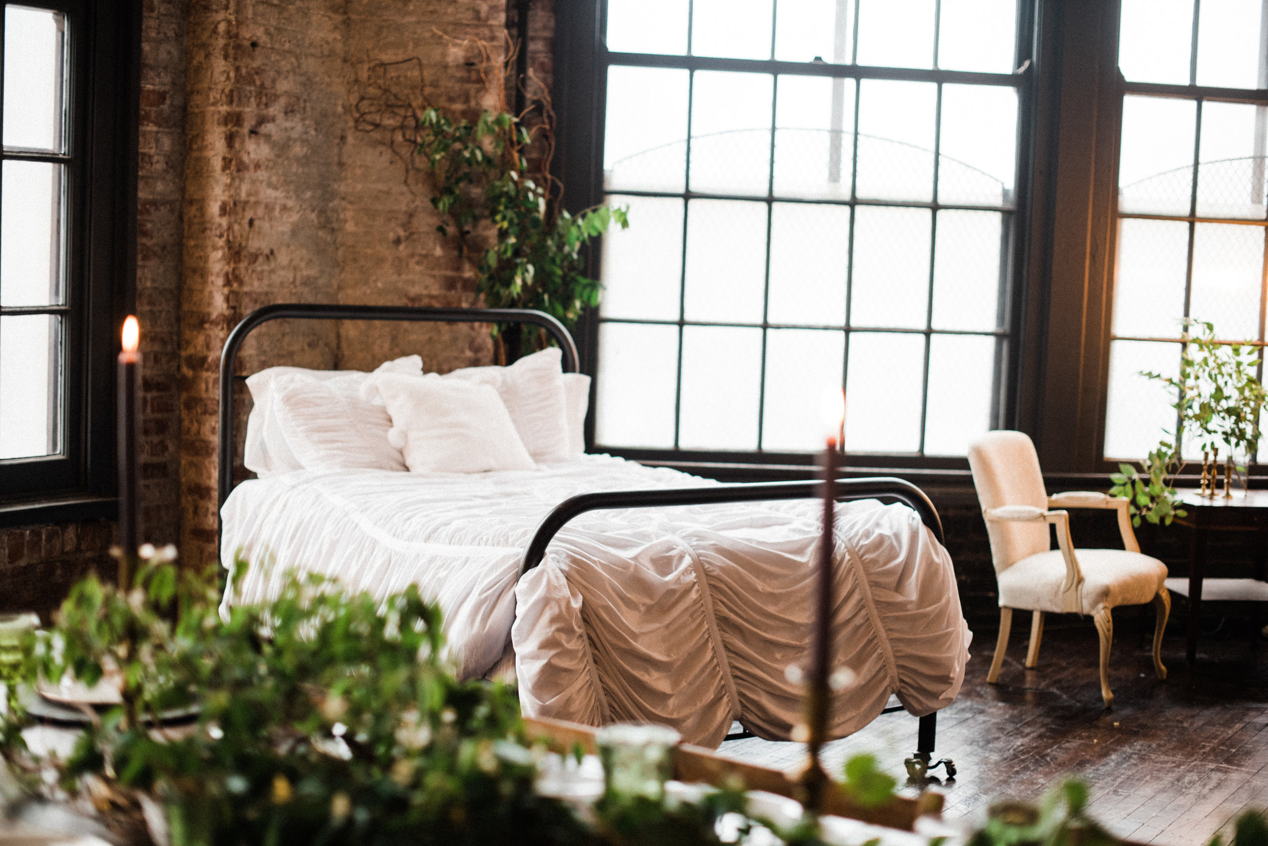Chelsea Hall - Studio 94 (Studio rentals include a bed and a rotating selection of furniture. View what’s available now HERE )