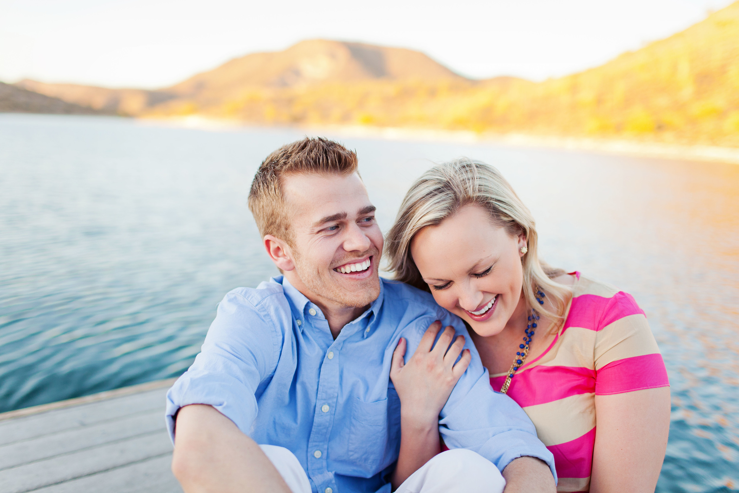 Andy & Michelle Engagements | Lake Pleasant, Arizona